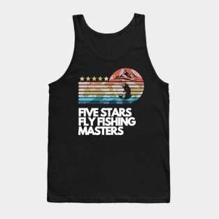 Five stars fly fishing masters vintage Tank Top